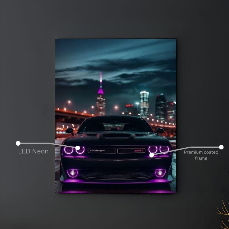 🌃 Geceyi Aydınlatan Güç: Challenger SRT