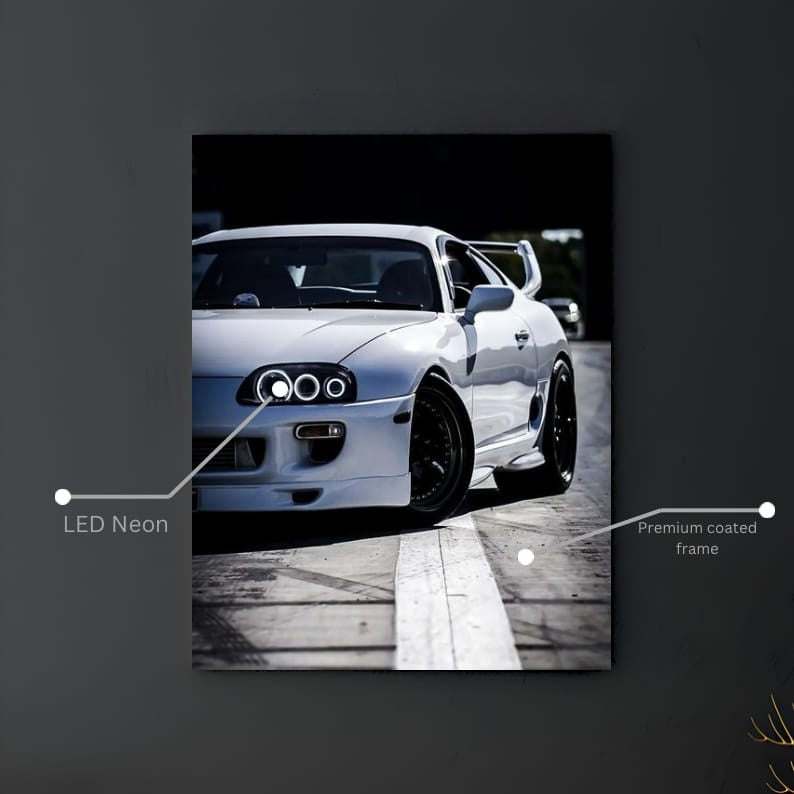 🤍 Supra Beyaz Efsane LED Poster 🤍