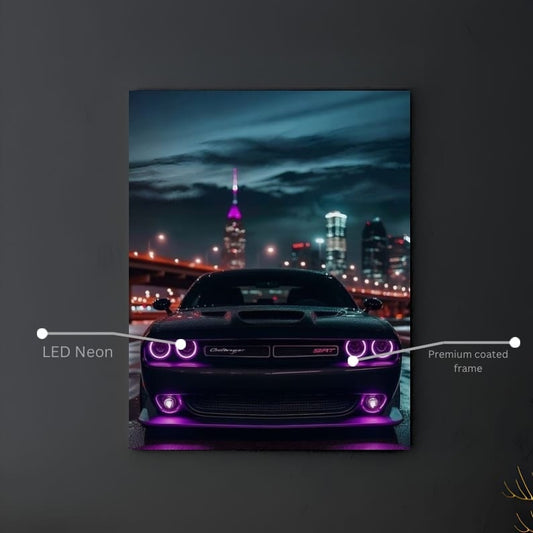 🌃 Geceyi Aydınlatan Güç: Challenger SRT